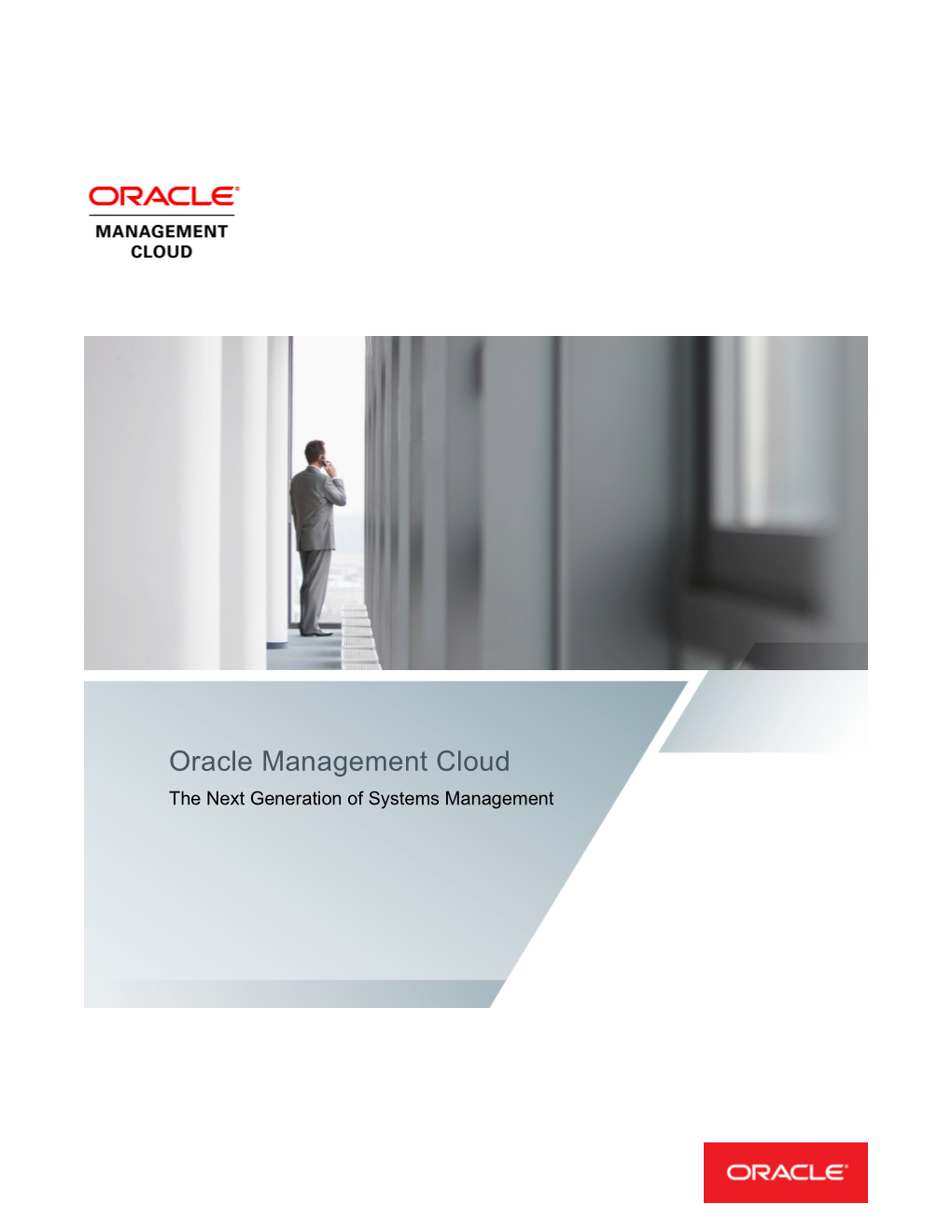 Oracle Management Cloud Solution Brief