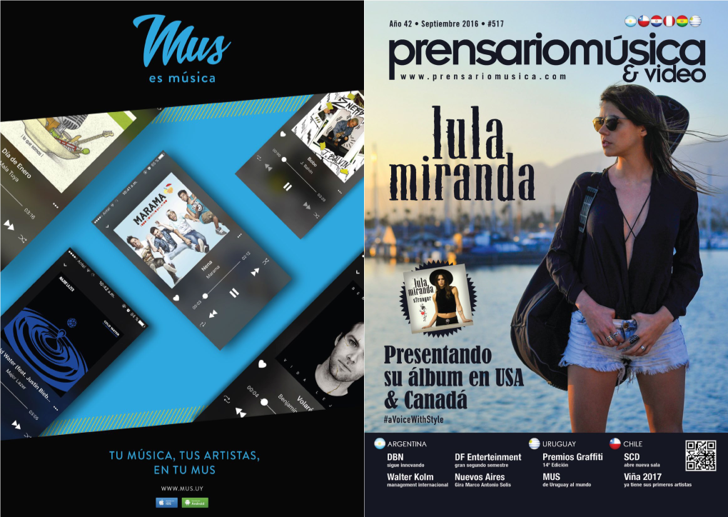 Septiembre 2016 Prensario Música & Video