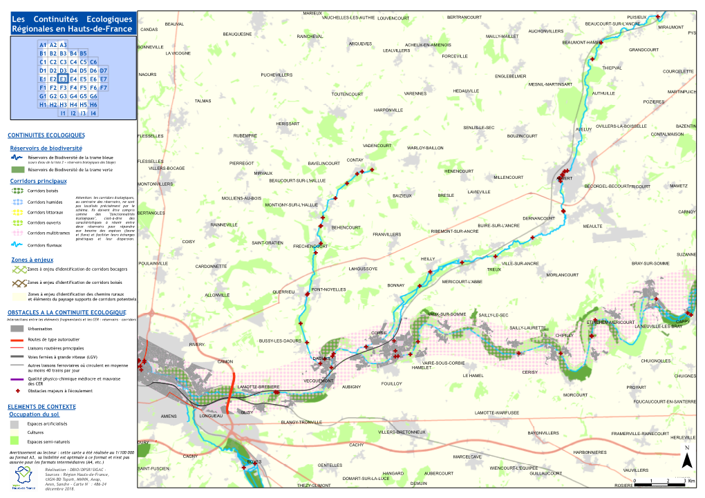 Les Continuités Ecologiques Régionales En Hauts-De-France