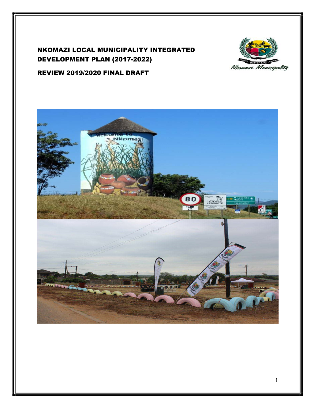 Nkomazi Local Municipality Integrated Development Plan (2017-2022)