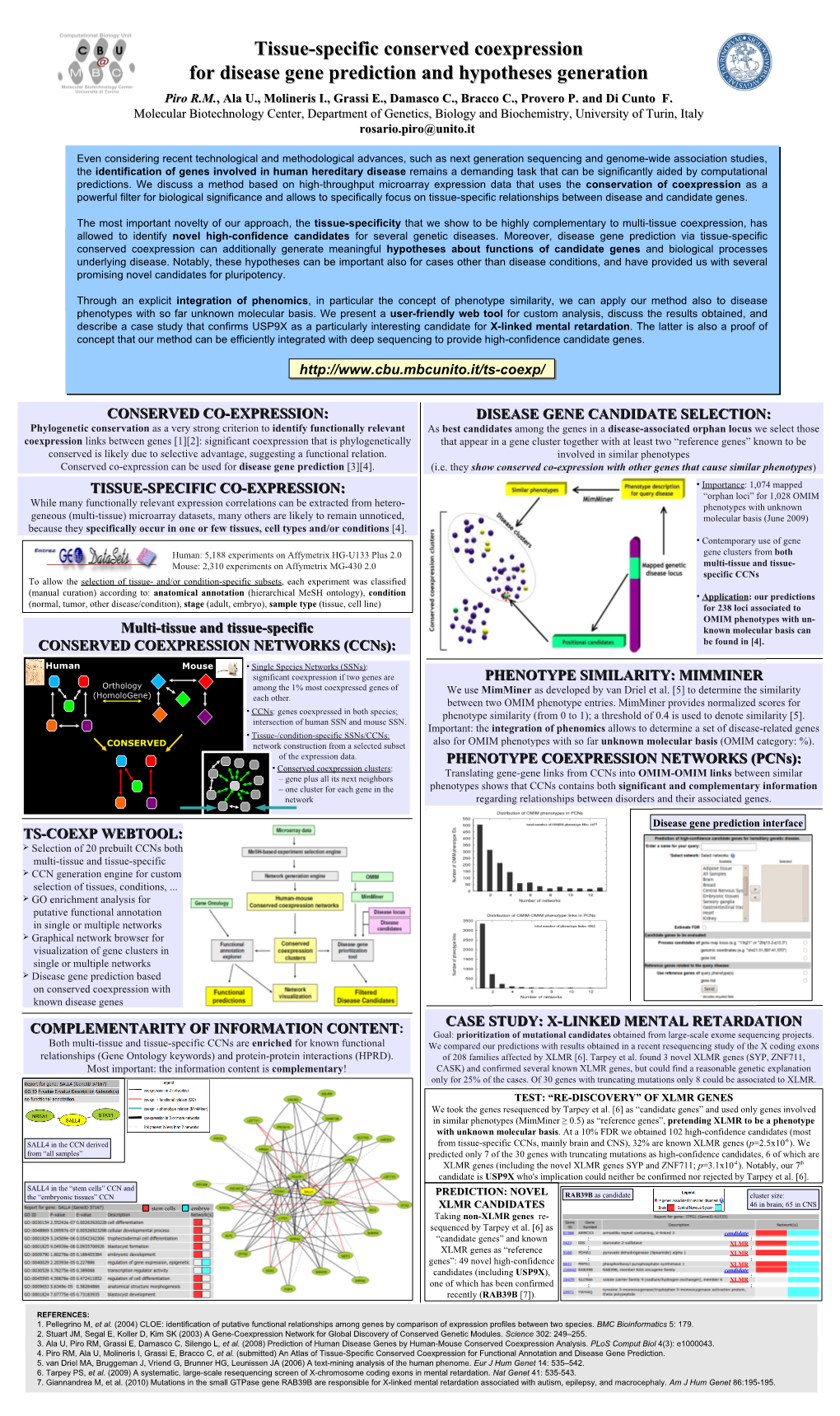 Tissue-Specific Conserved Coexpression for Disease Gene