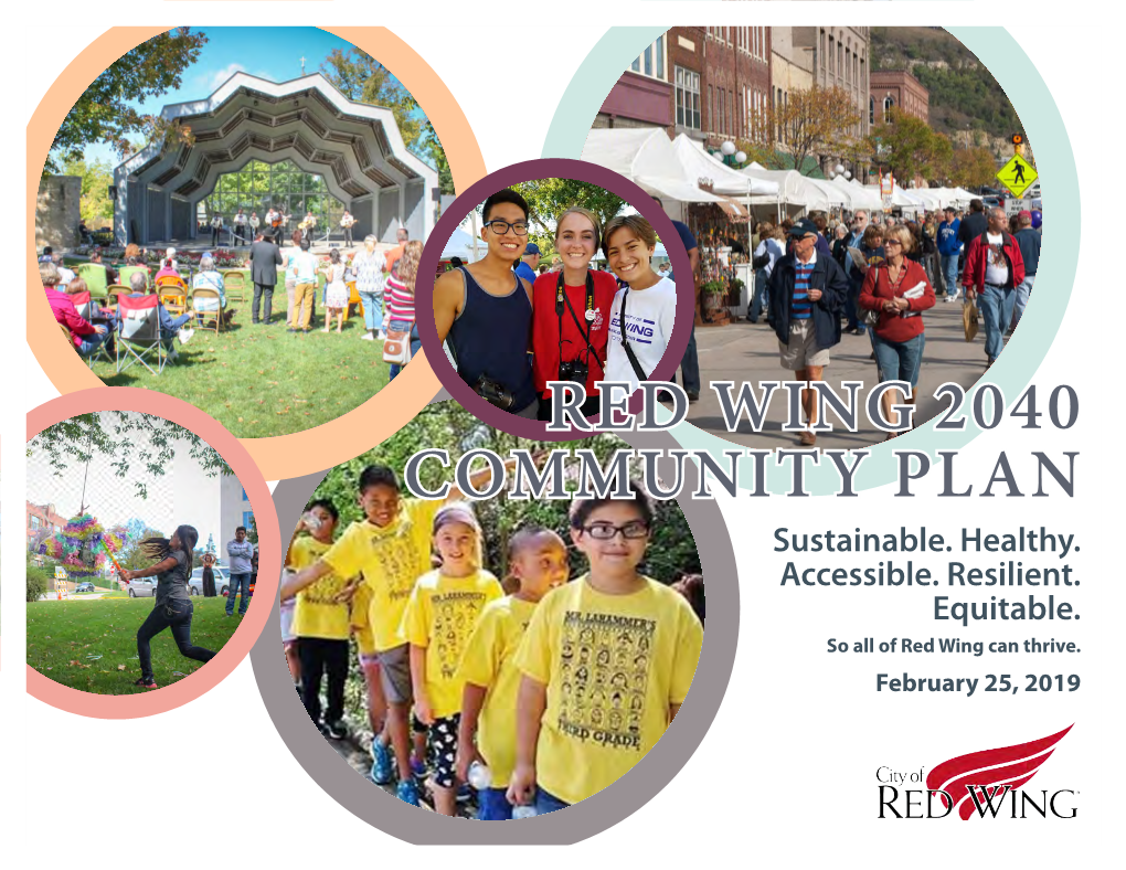 Red Wing 2040 Community Plan Sustainable