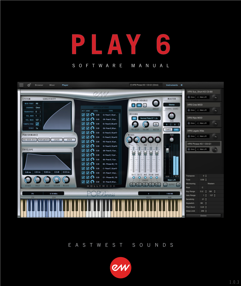 EW Play 6 Software Manual