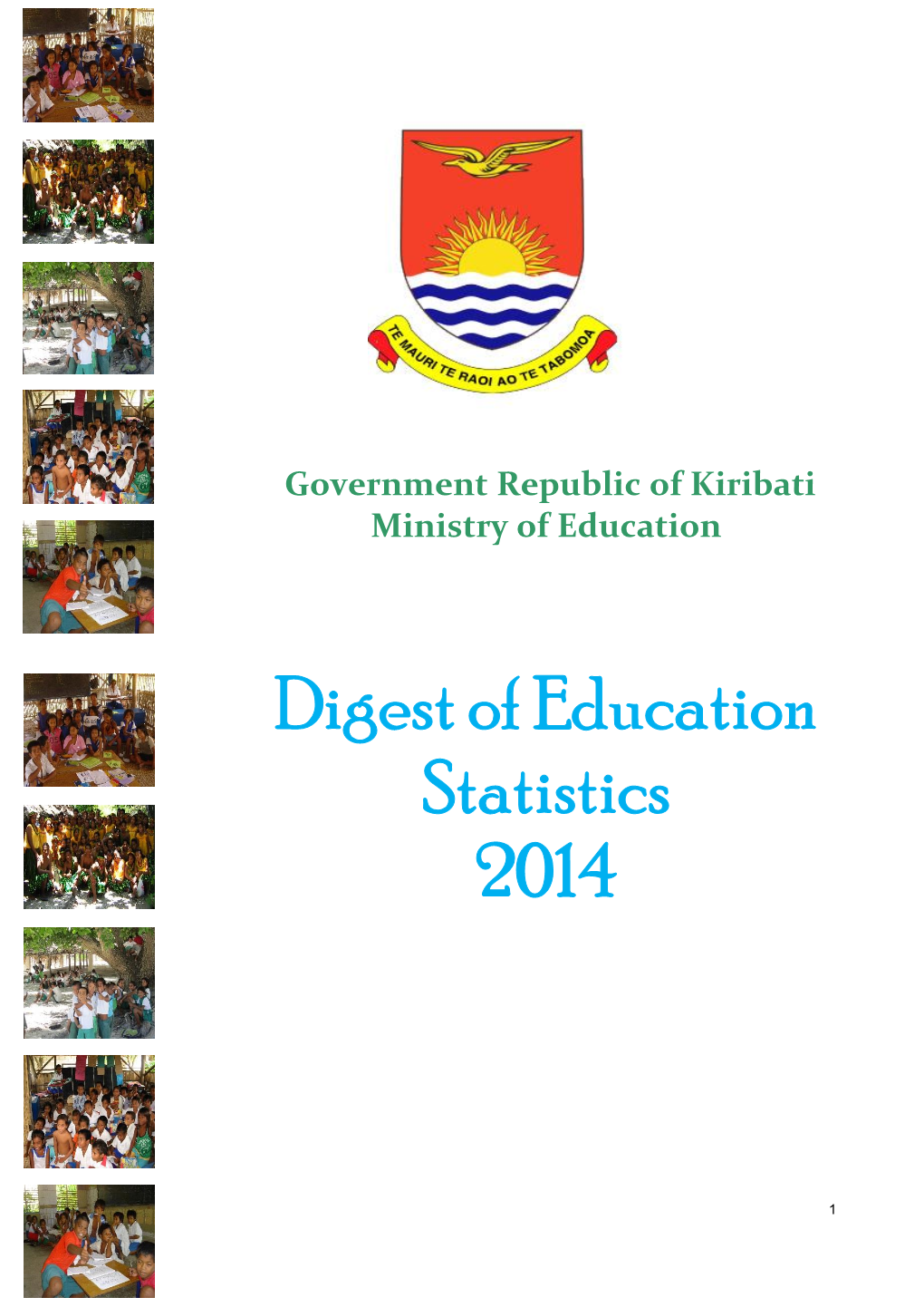 Digest of Education Statistics 2014