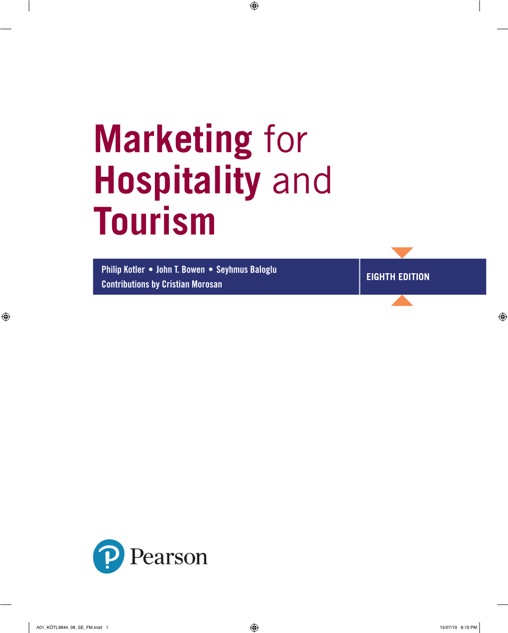 Marketing for Hospitality and Tourism