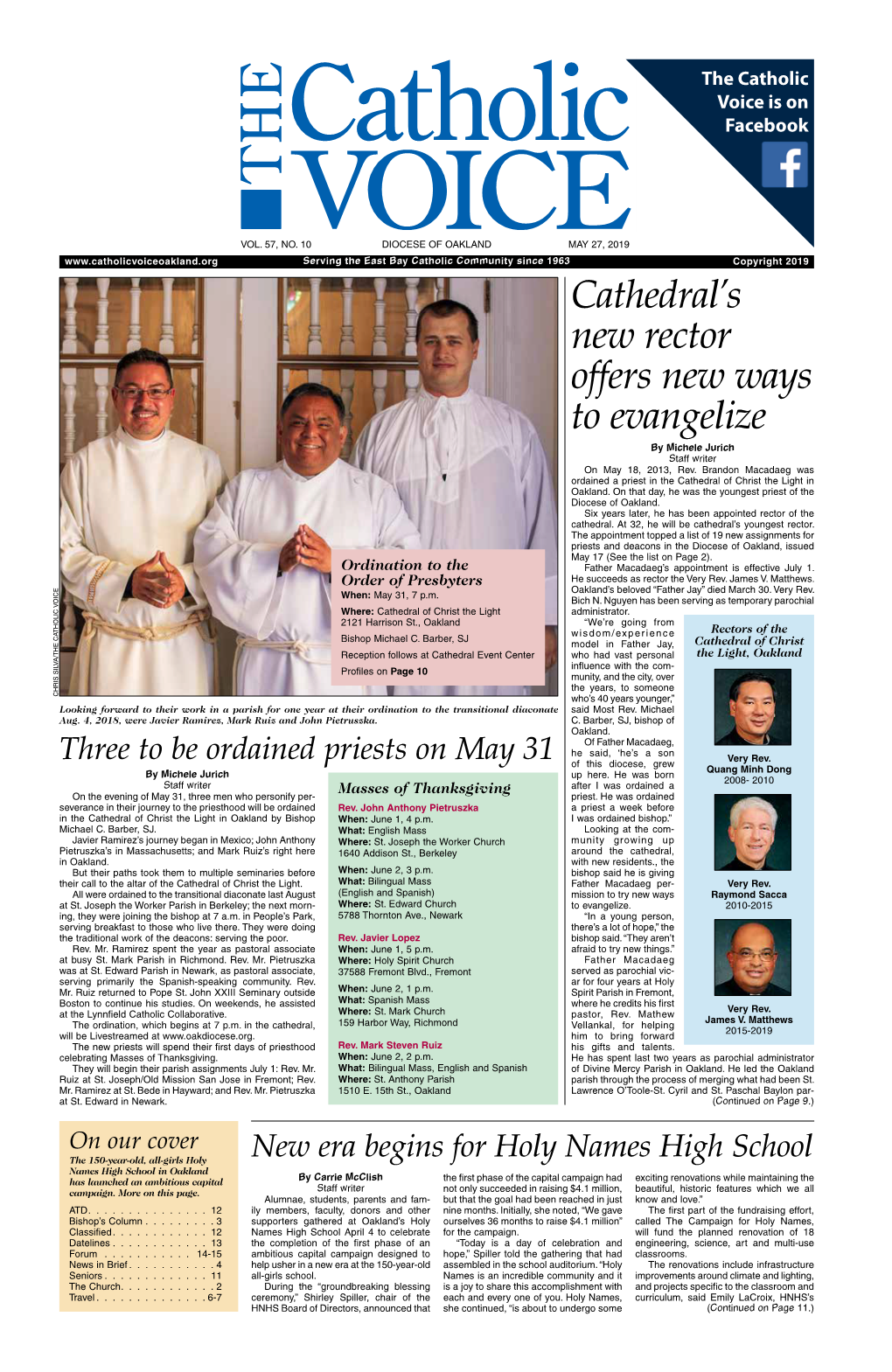 Cathedral's New Rector Offers New Ways to Evangelize