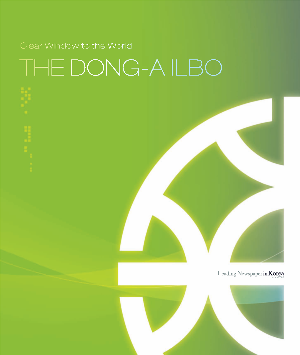 The Dong-A Ilbo Contents