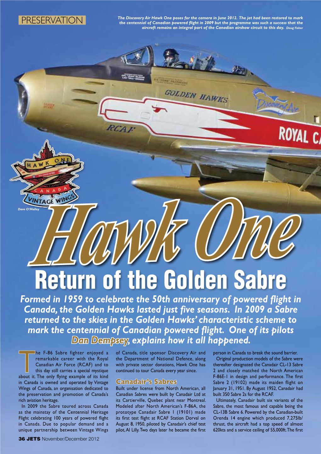 Return of the Golden Sabre