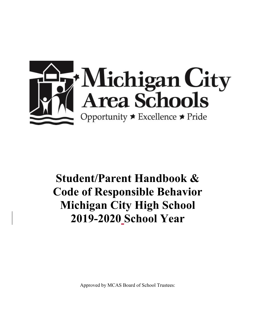 Student/Parent Handbook &