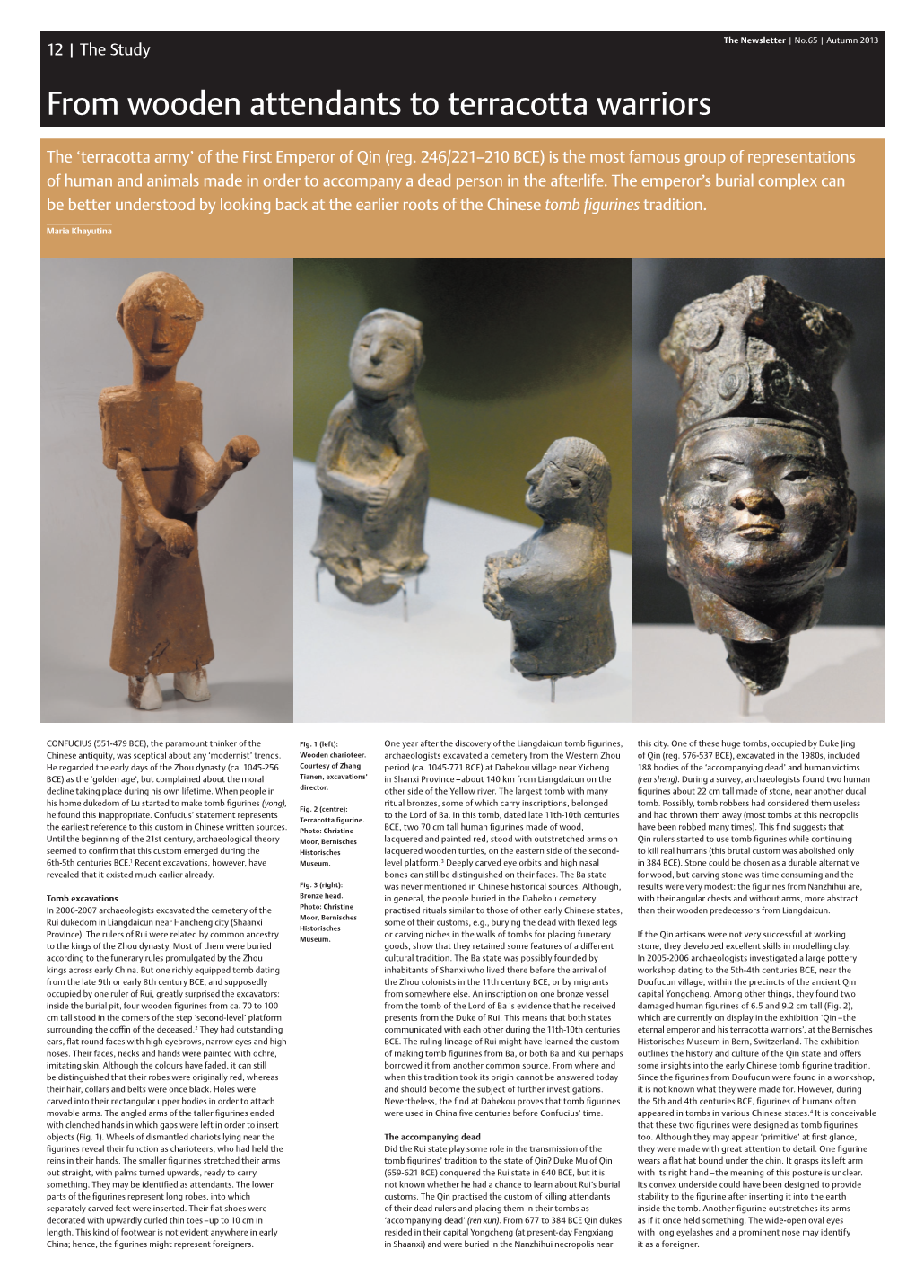 From Wooden Attendants to Terracotta Warriors