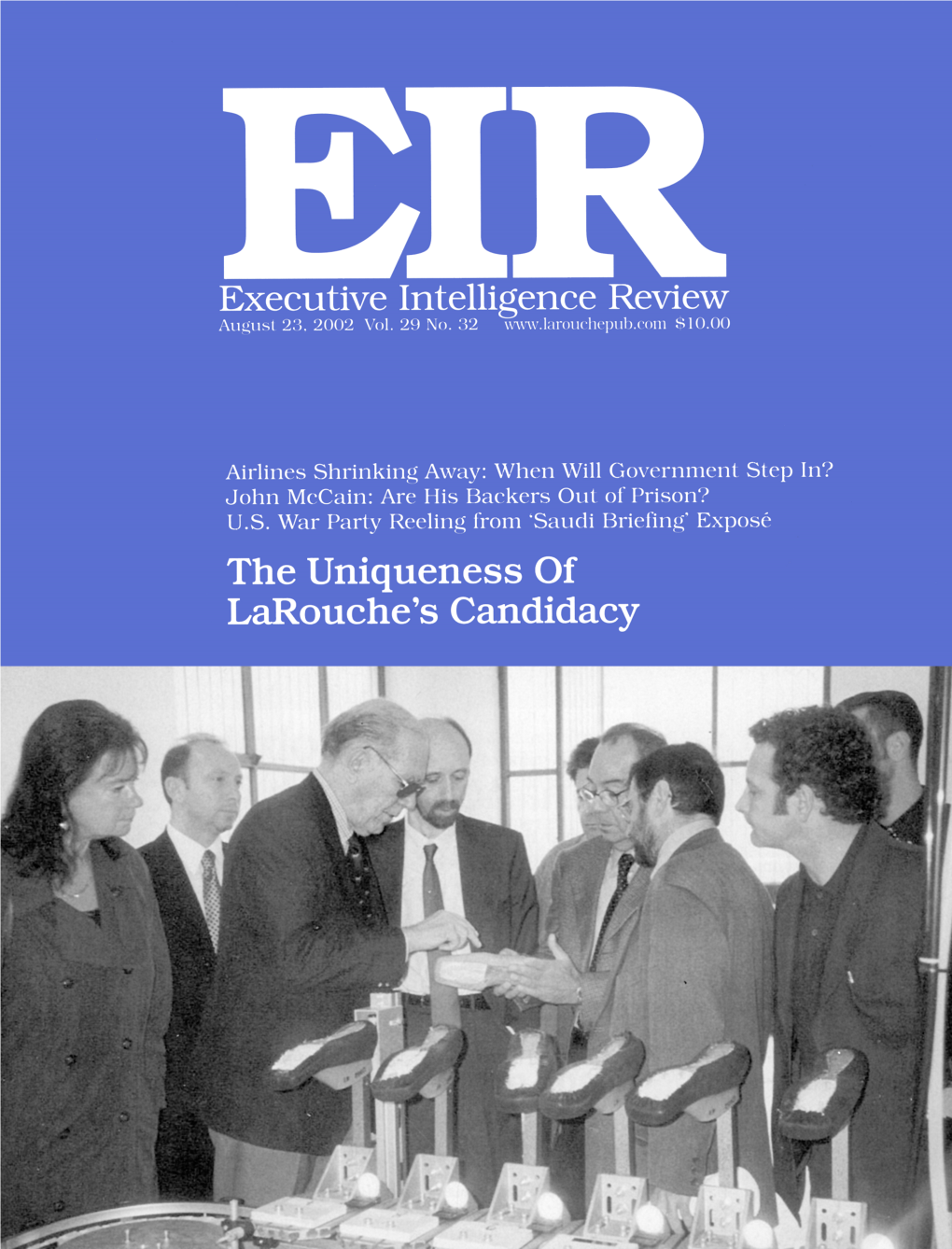 Executive Intelligence Review, Volume 29, Number 32, August 23