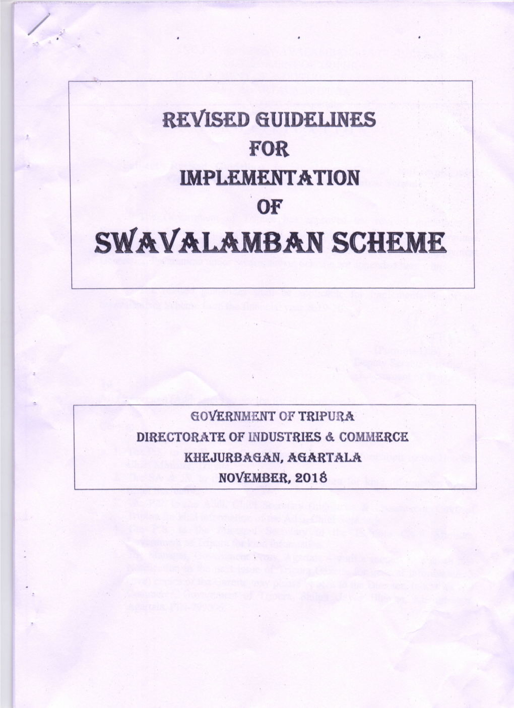 Swavalambanscheme