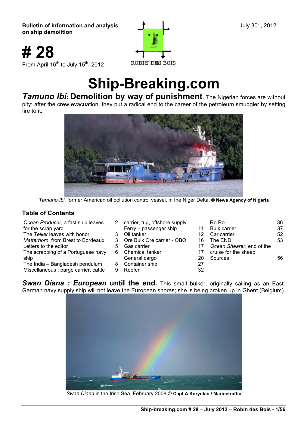 Ship-Breaking.Com Tamuno Ibi: Demolition by Way of Punishment