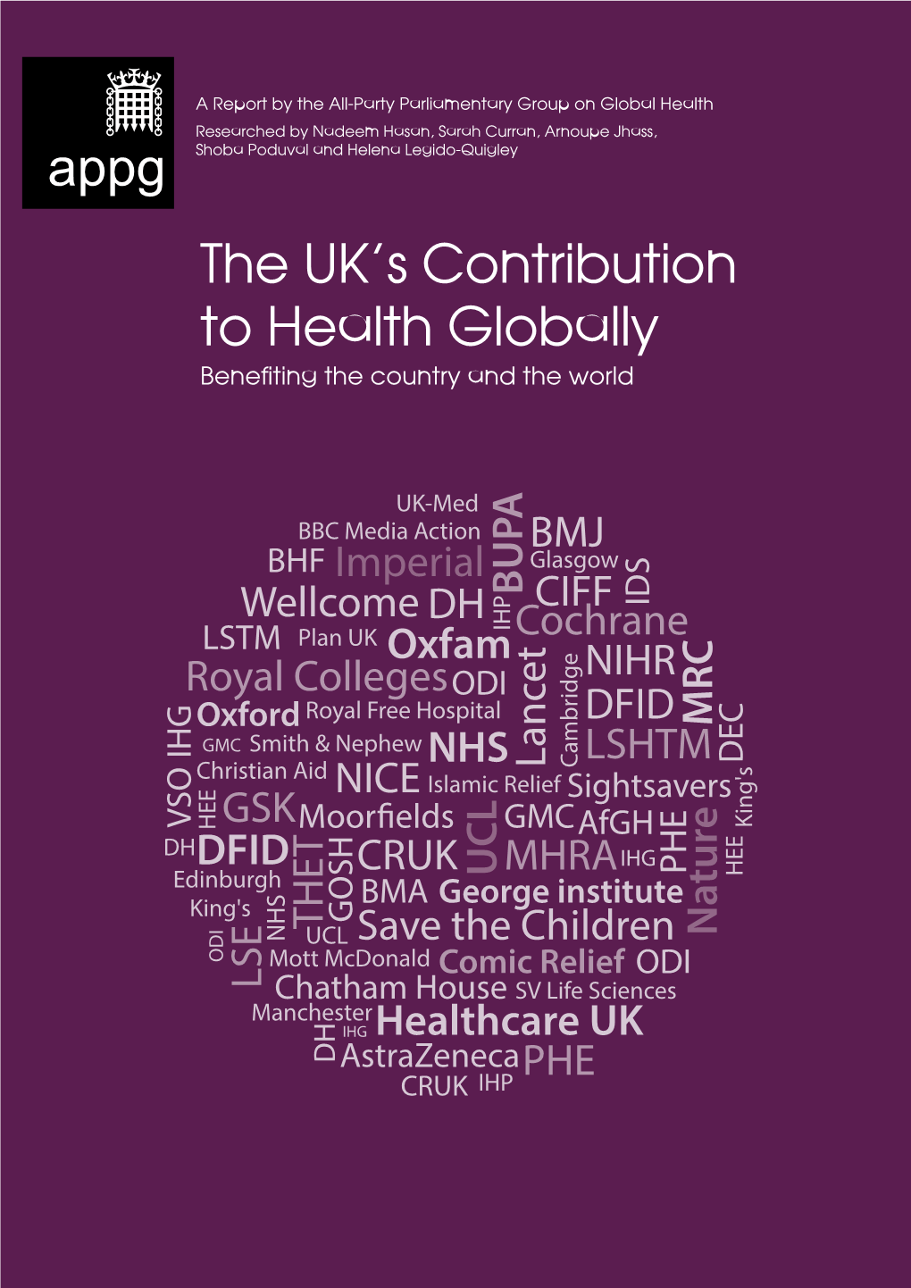 The UK's Contribution to Health Globally