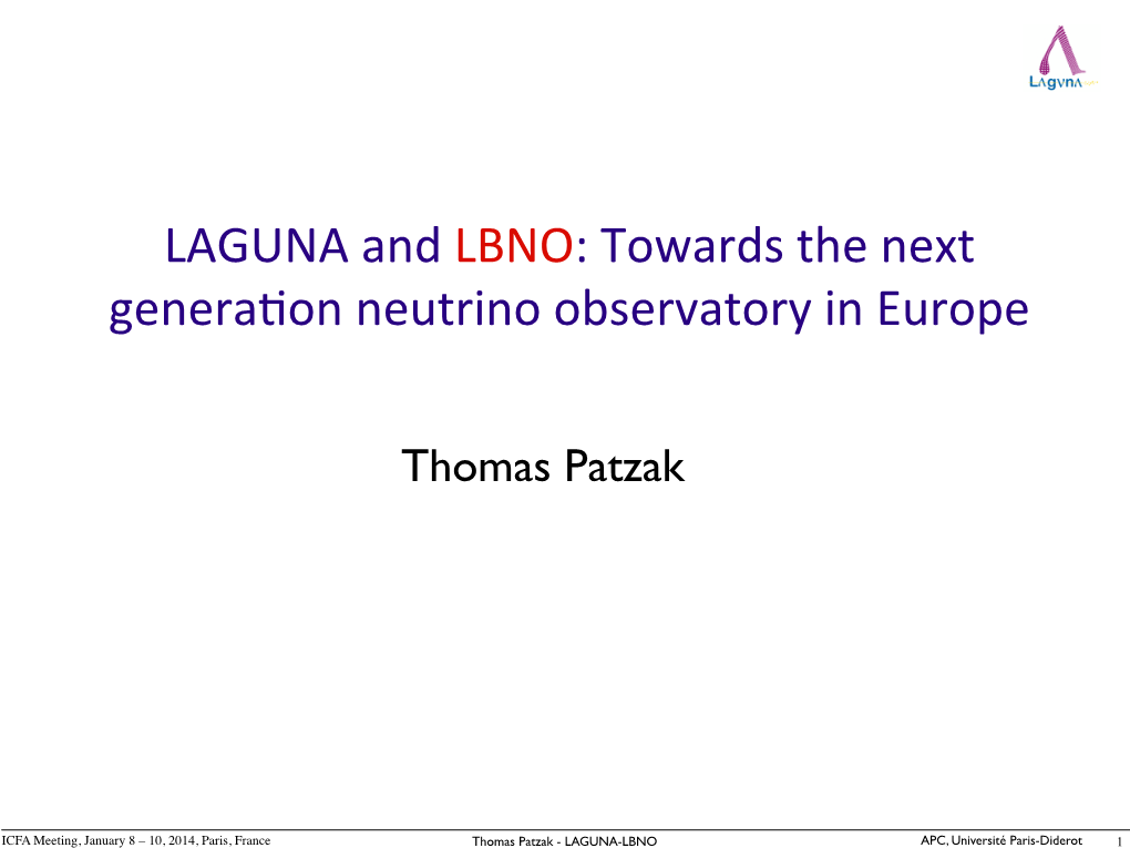 Towards the Next Generaqon Neutrino Observatory in Europe