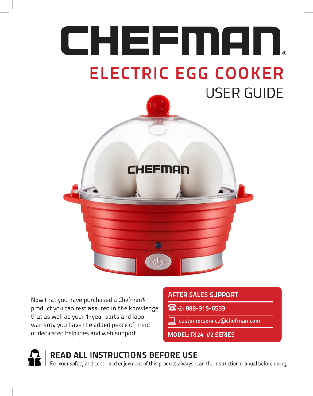 Electric Egg Cooker User Guide