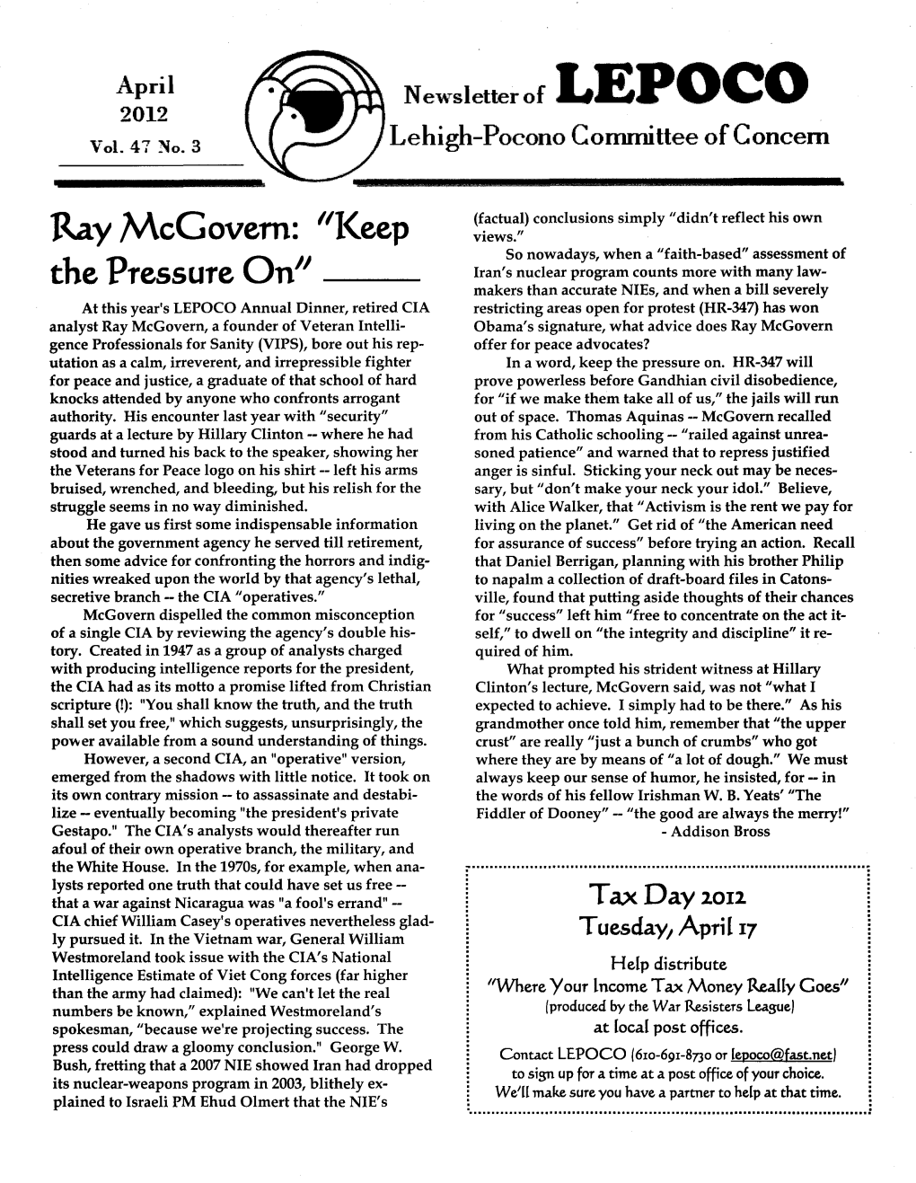 Ray Mcgovern