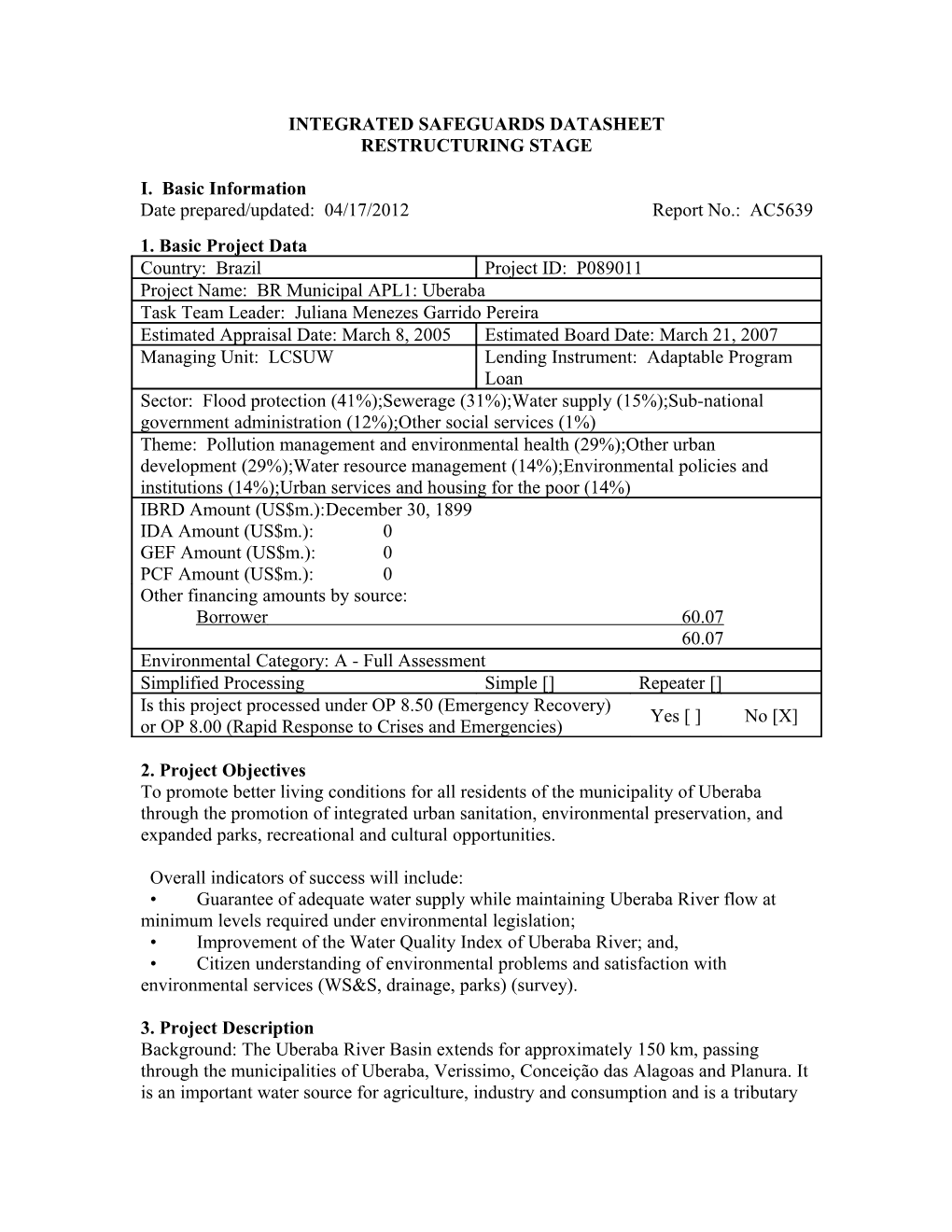 Integrated Safeguards Datasheet s3