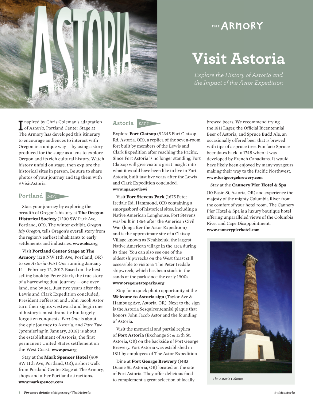 Visit Astoria Explore the History of Astoria and the Impact of the Astor Expedition