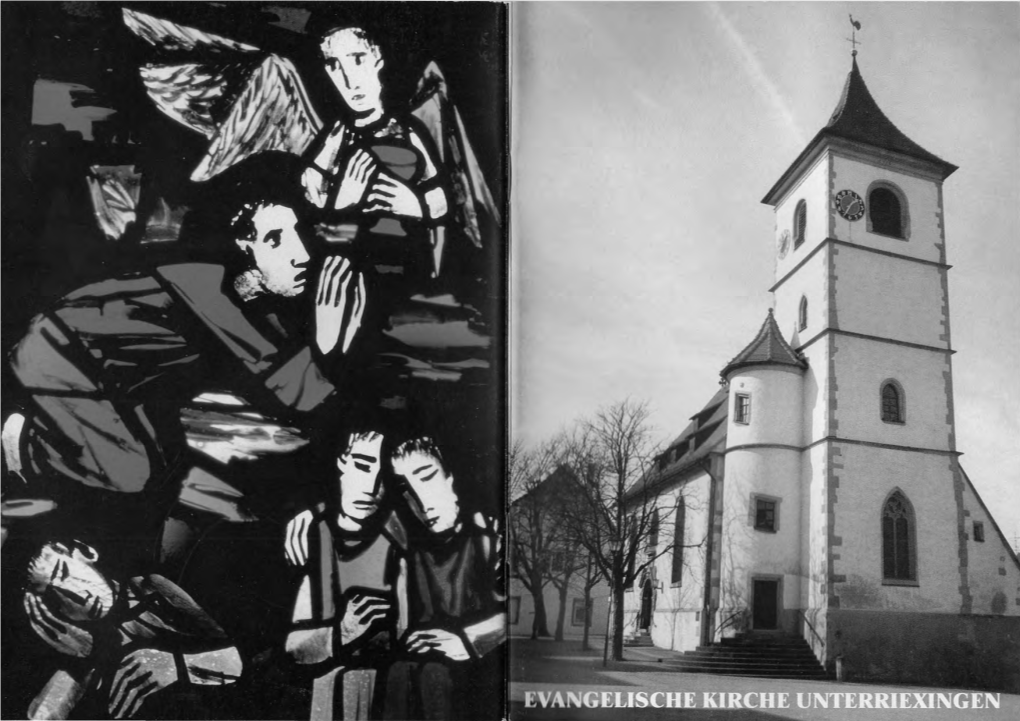 Die Evangelische Pfarrkirche ZU U Nterriexingen