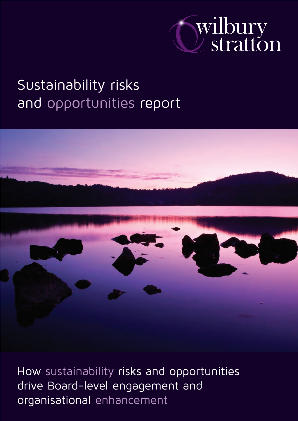 Sustainability Risks and Opportunities Report