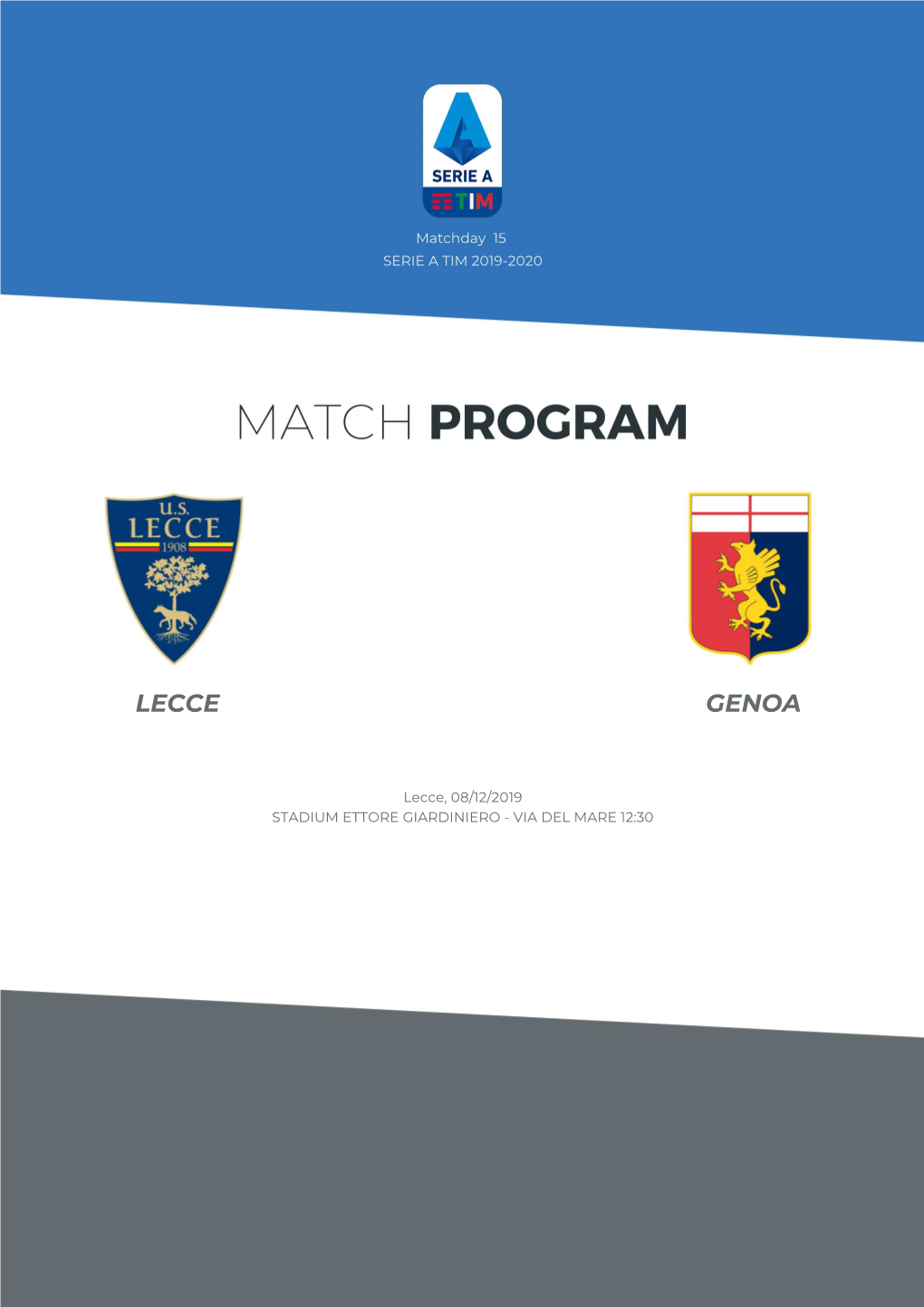 Match Program