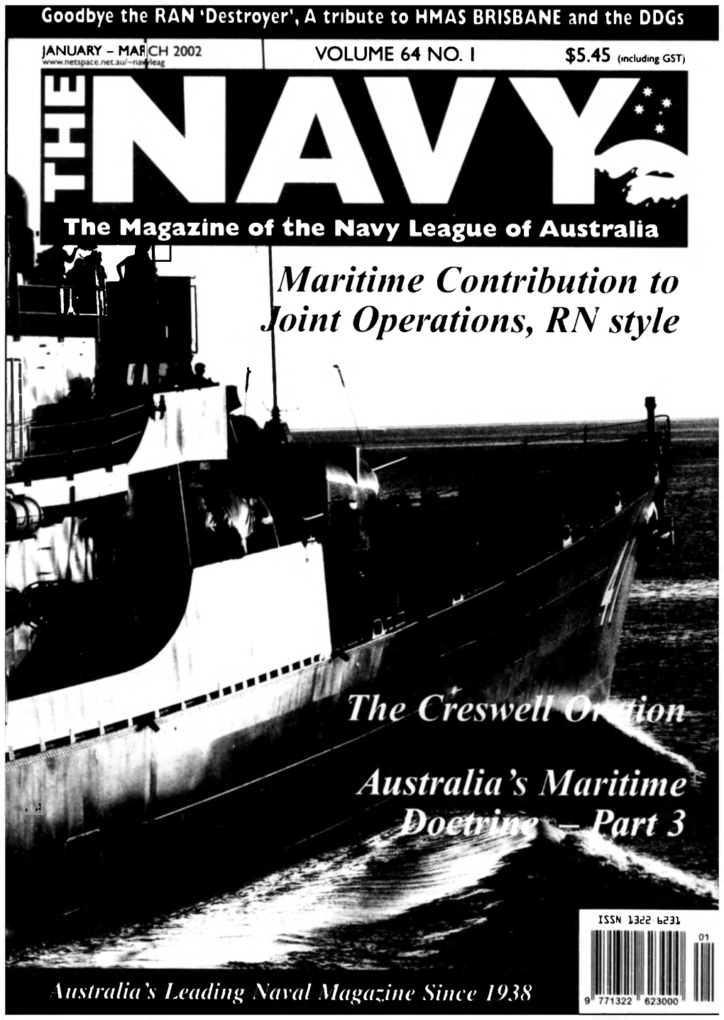 The Navy Vol 64 Part 1 2002