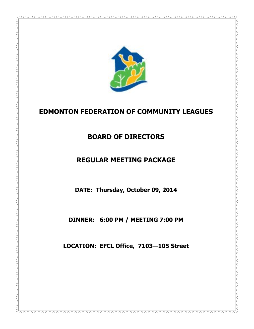 Edmonton Federation of Community Leagues Board