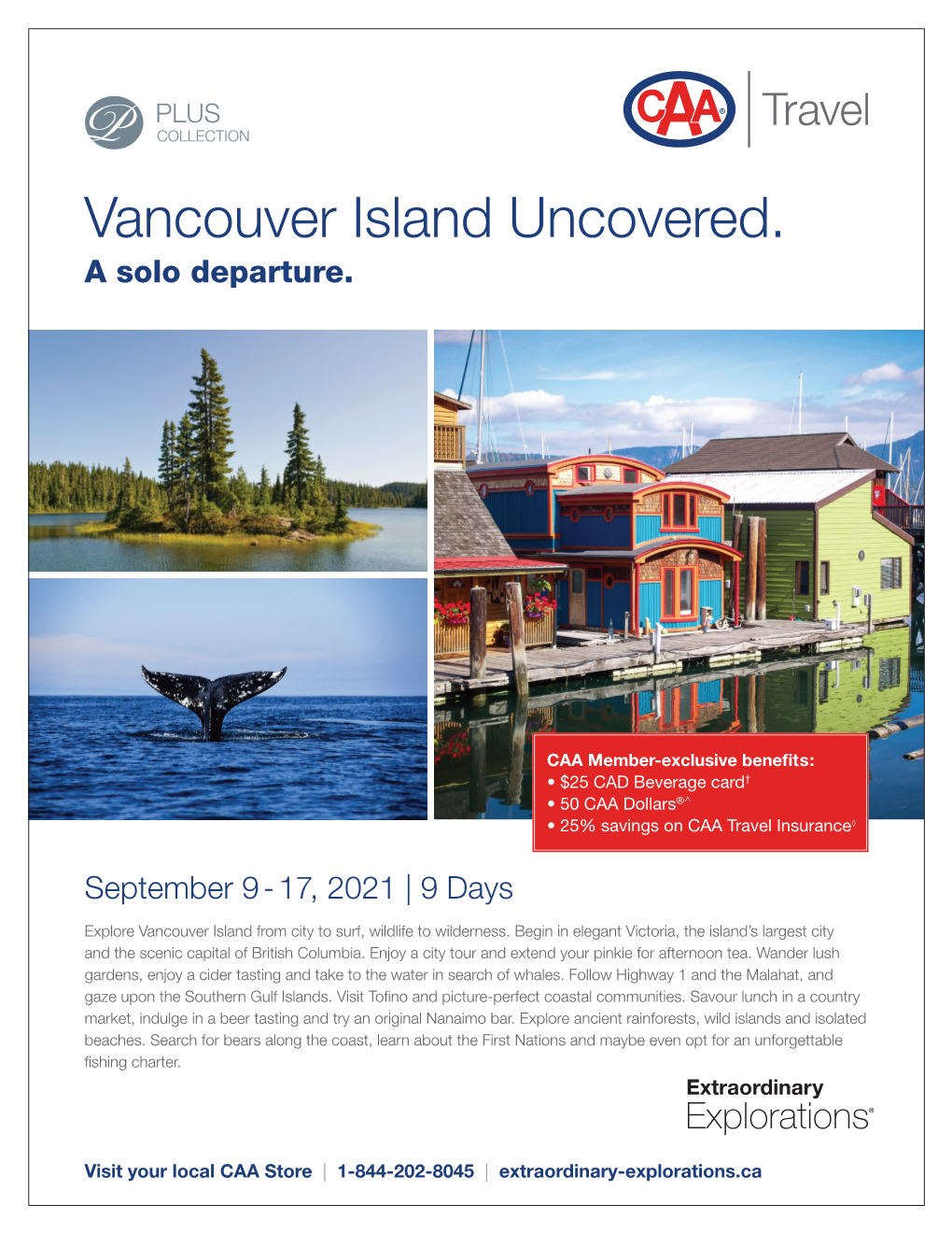 Vancouver Island Uncovered. a Solo Departure
