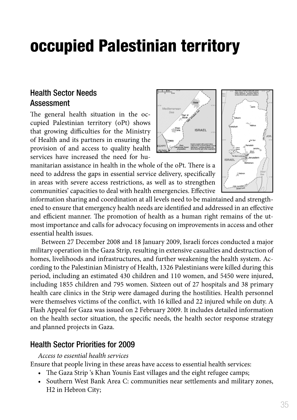 Occupied Palestinian Territory