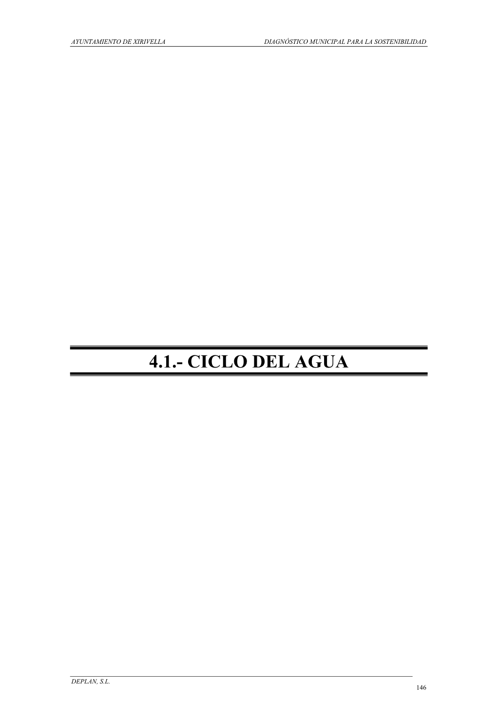 4.1.- Ciclo Del Agua