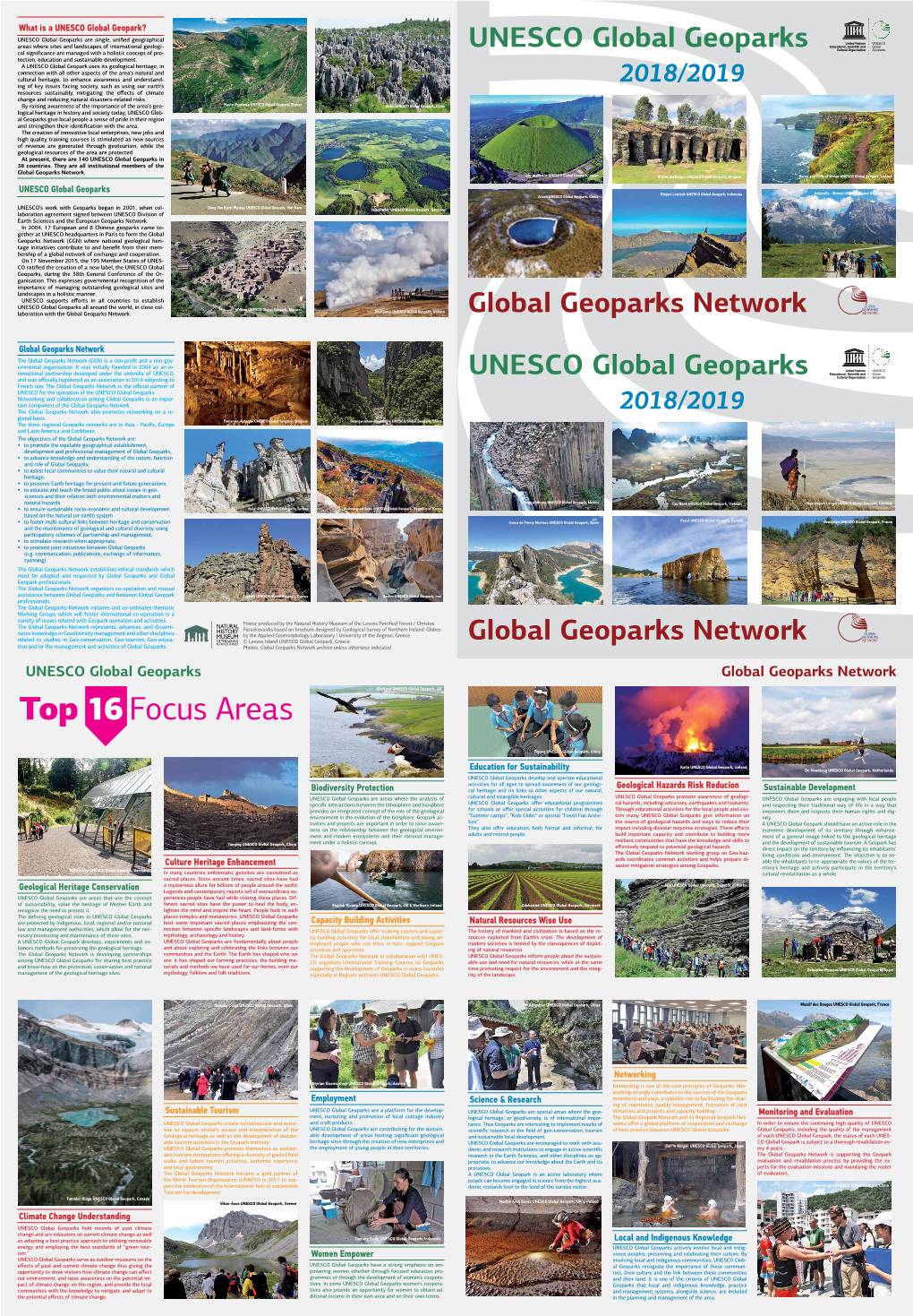 UNESCO Global Geoparks Global Geoparks Network