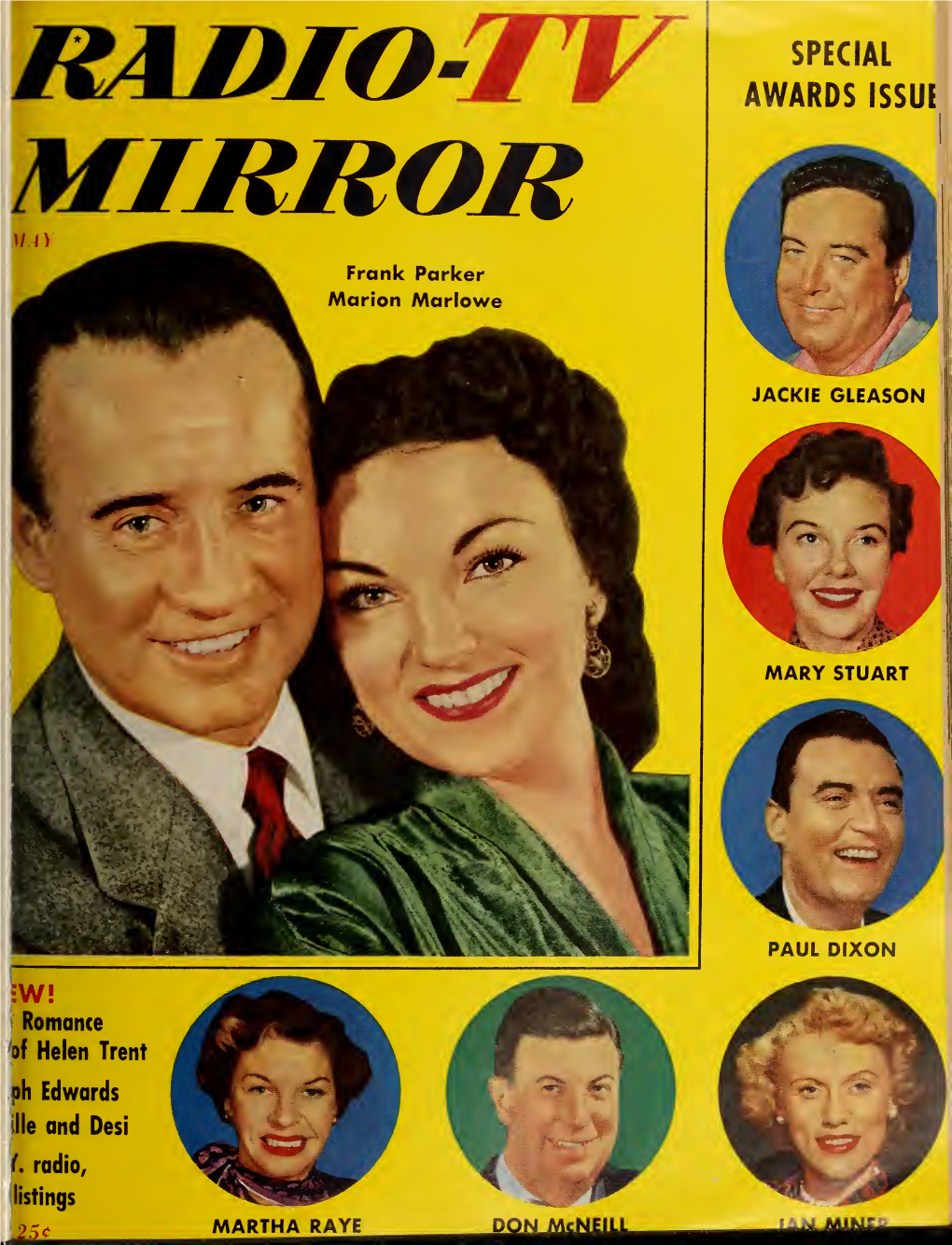 Radio TV Mirror Awards for 1953-54 29 Tor's Discovery, Now Contains Long-Lasting M-3