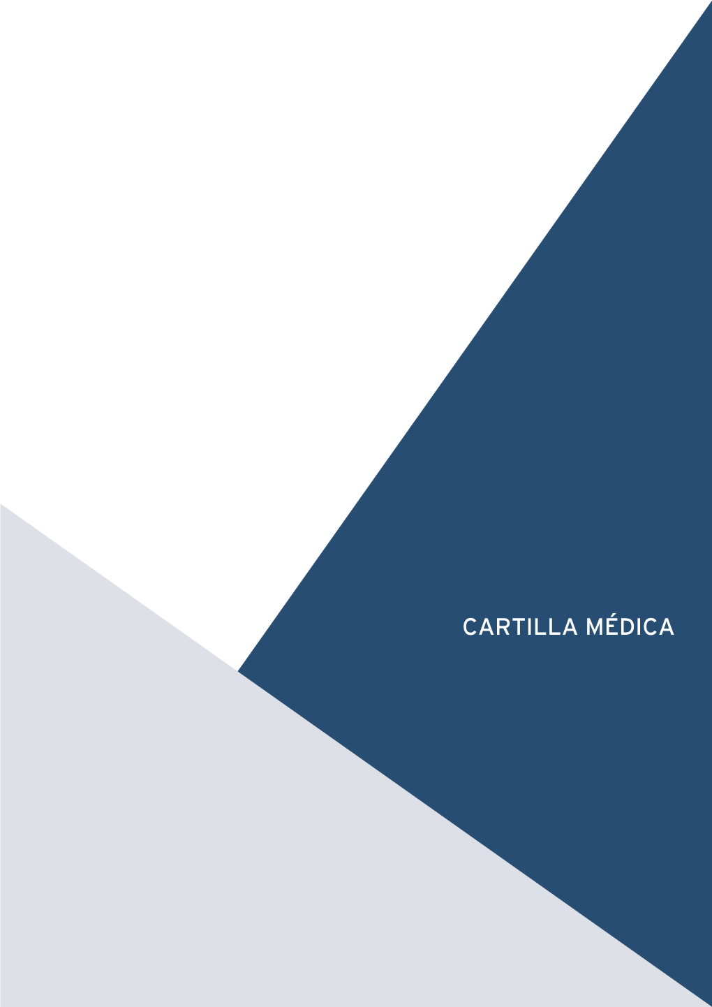 Cartilla Médica