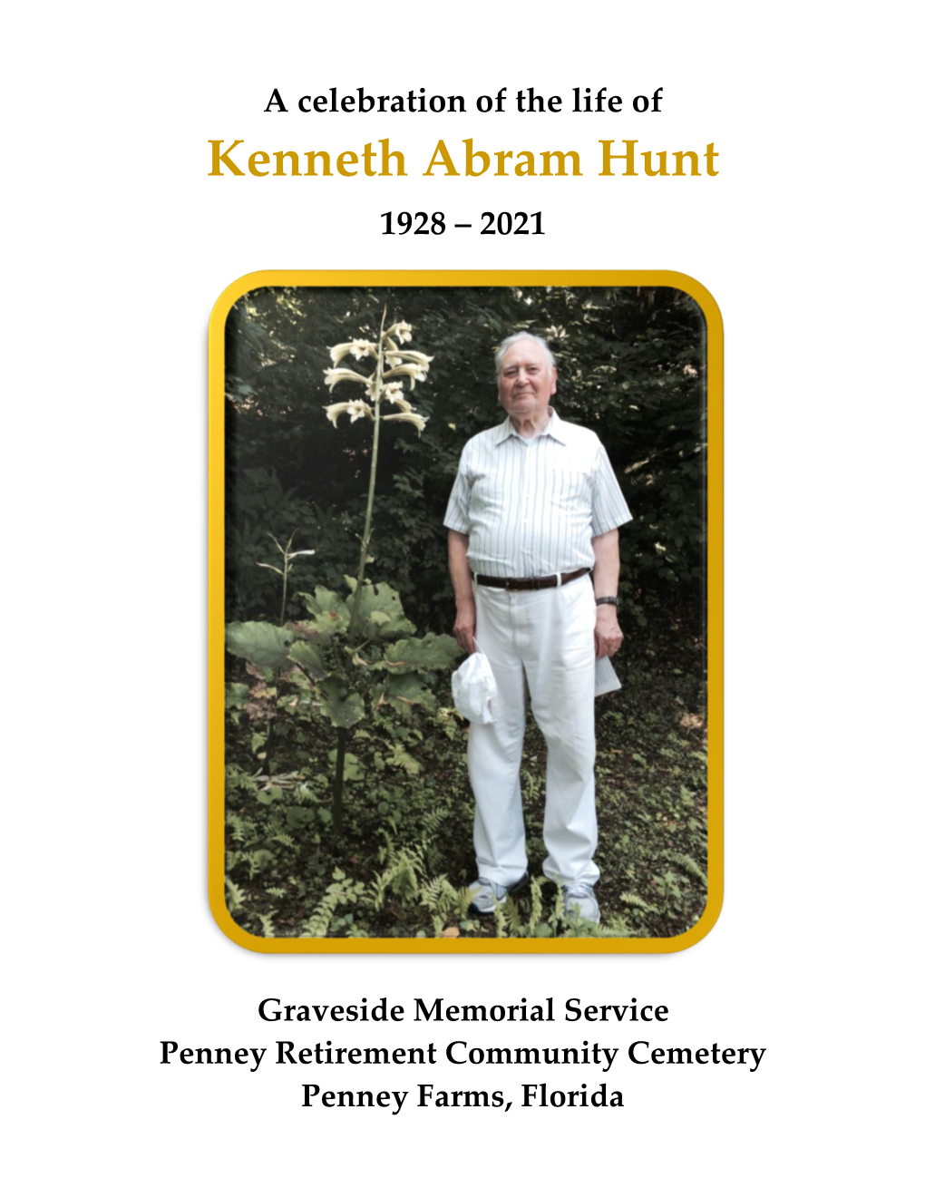 Kenneth Abram Hunt