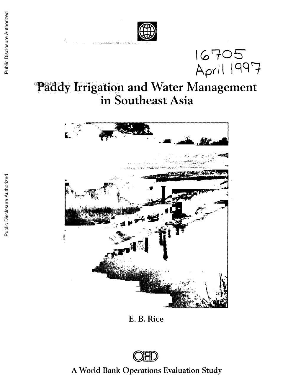 Gravity-Fed Irrigation Schemes in the Humid Tropics Ascribes the Low Economic Returns of Irriga- Tion Projects to Poor O&M and Inadequate Farmer Organizations