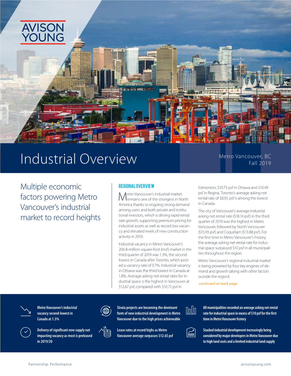 Metro Vancouver Industrial Overview