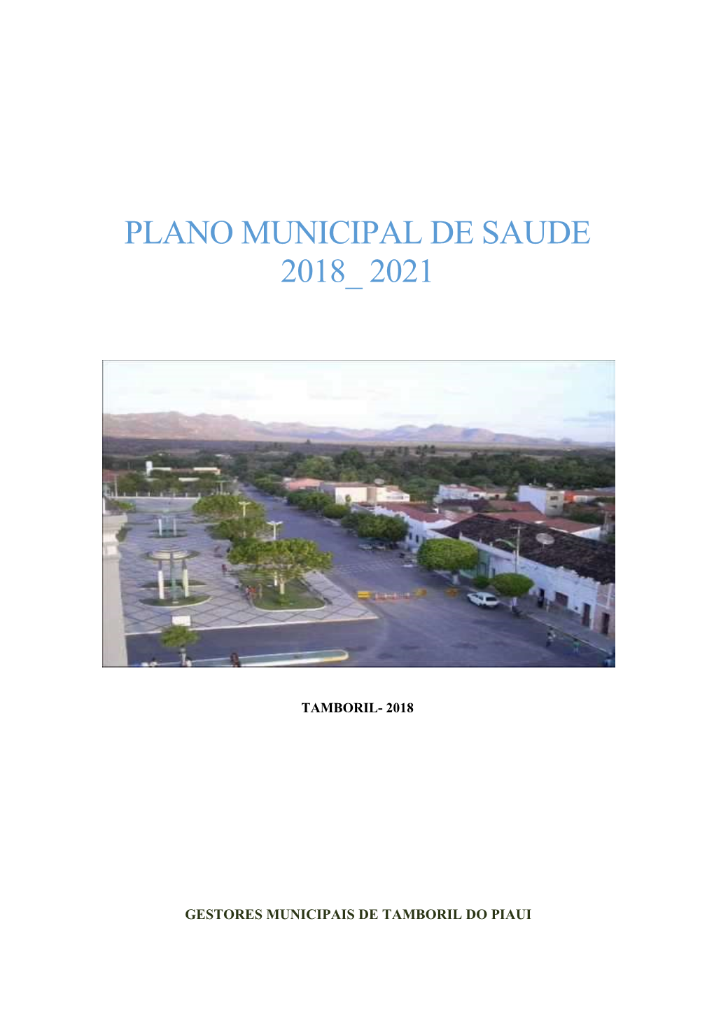 Plano Municipal De Saúde