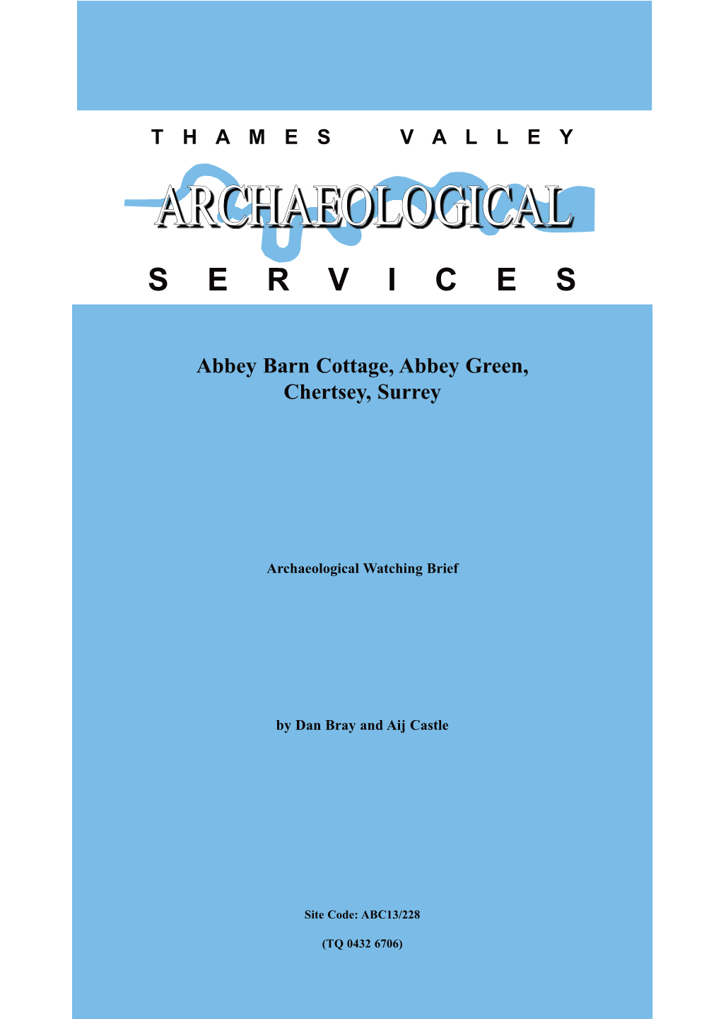 Thames Valley Archaeological Services Ltd