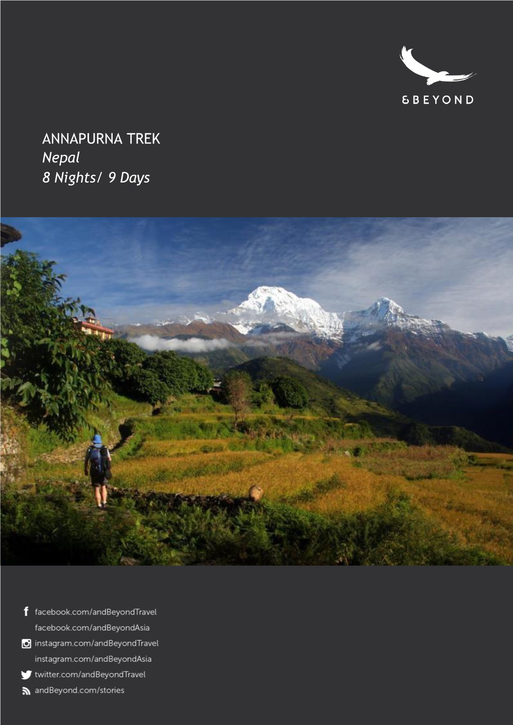 ANNAPURNA TREK Nepal 8 Nights/ 9 Days