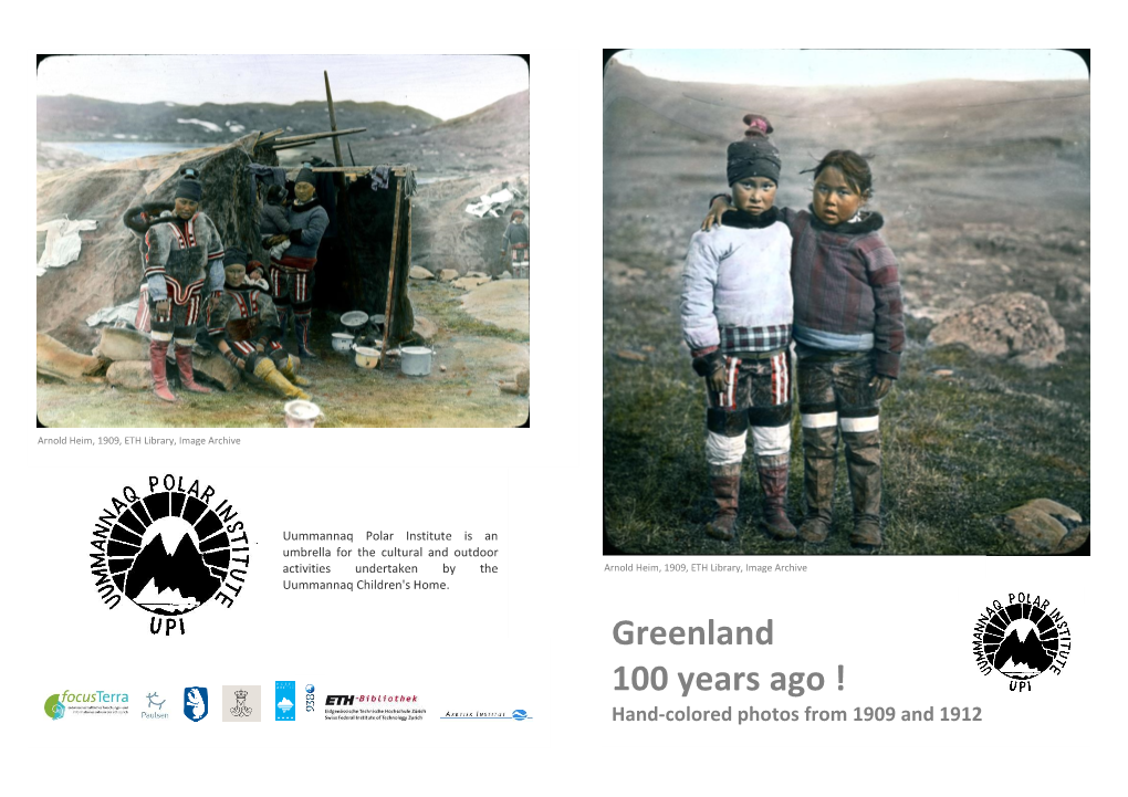 Greenland 100 Years Ago !