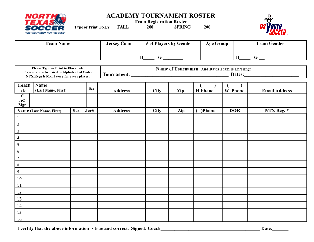 North Texas Soccer Association