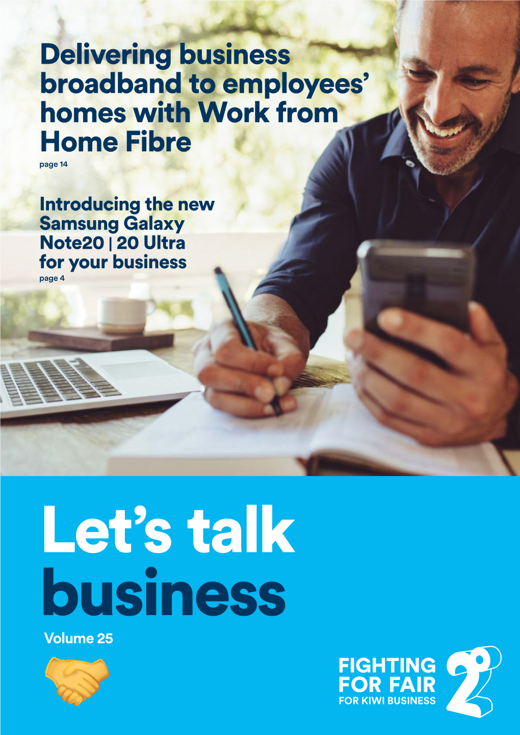 Delivering Business Broadband to Employees' Homes with Work From