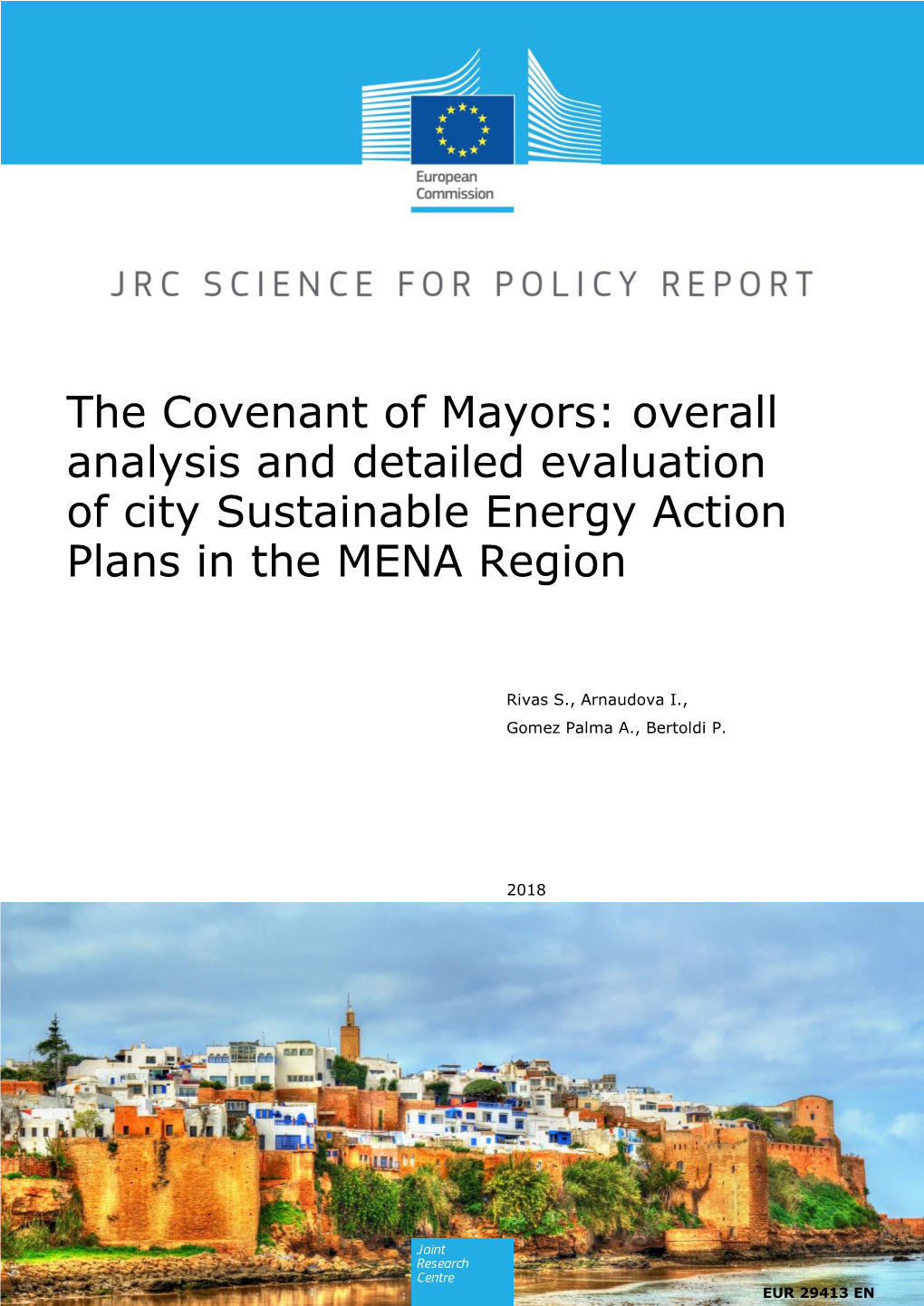 The Covenant of Mayors: Overall Analysis and Detailed Evaluation of City Sustainable Energy Action Plans in the MENA Region