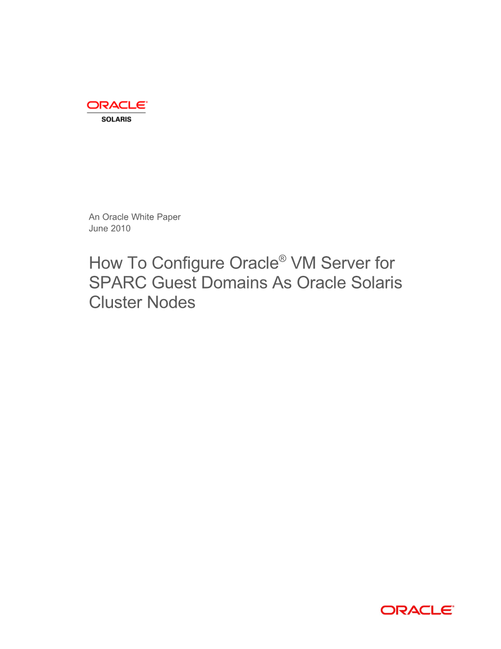 How to Create an Oracle Solaris Service Management Facility Manifest