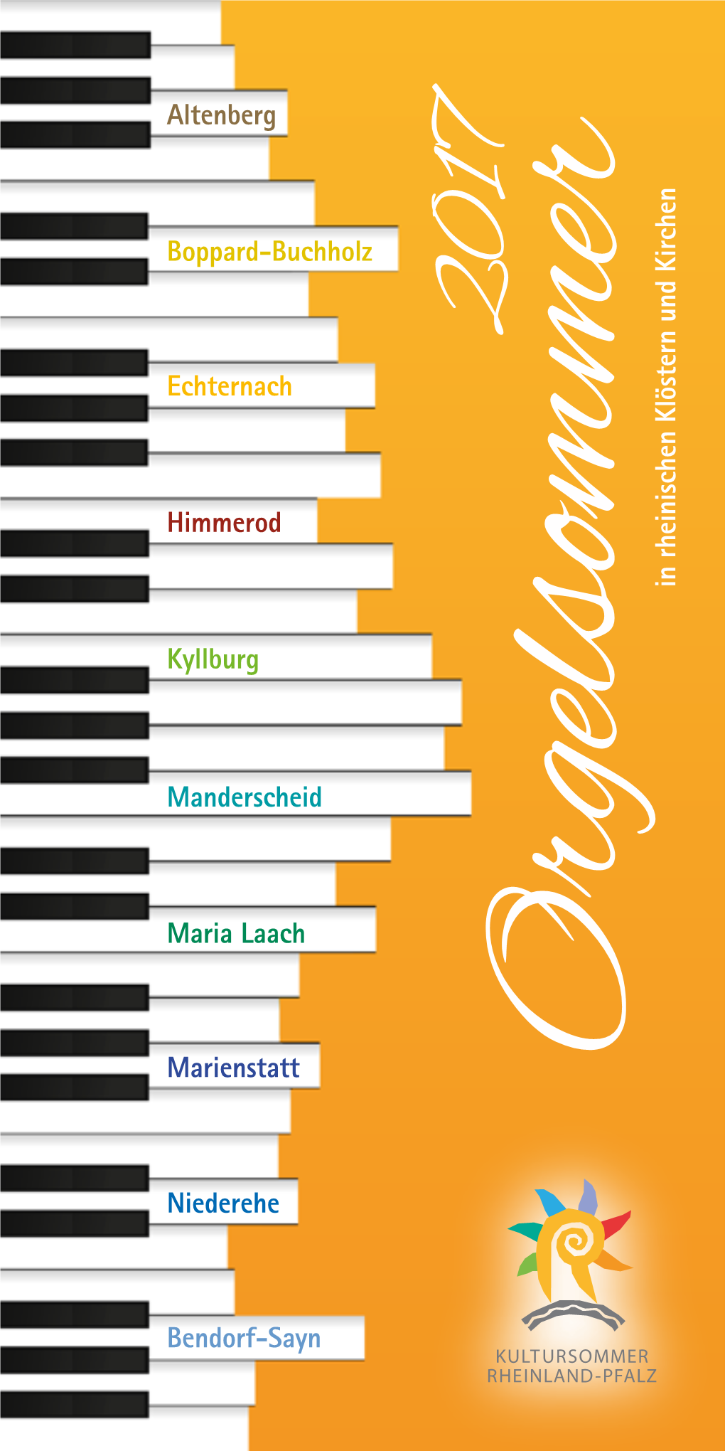 Altenberg Boppard-Buchholz Echternach Himmerod Kyllburg