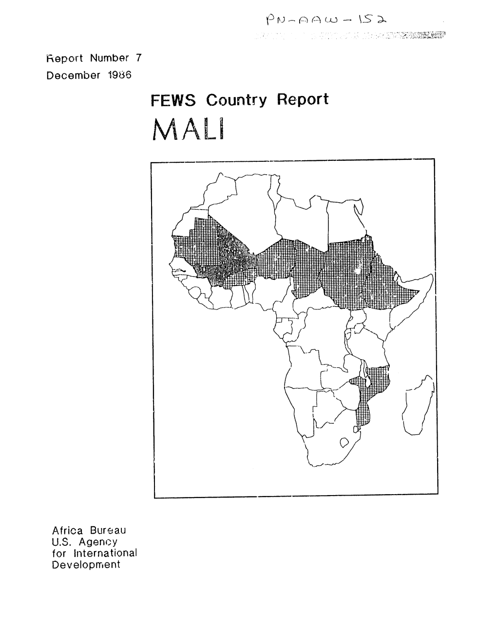 FEWS Country Report MALI