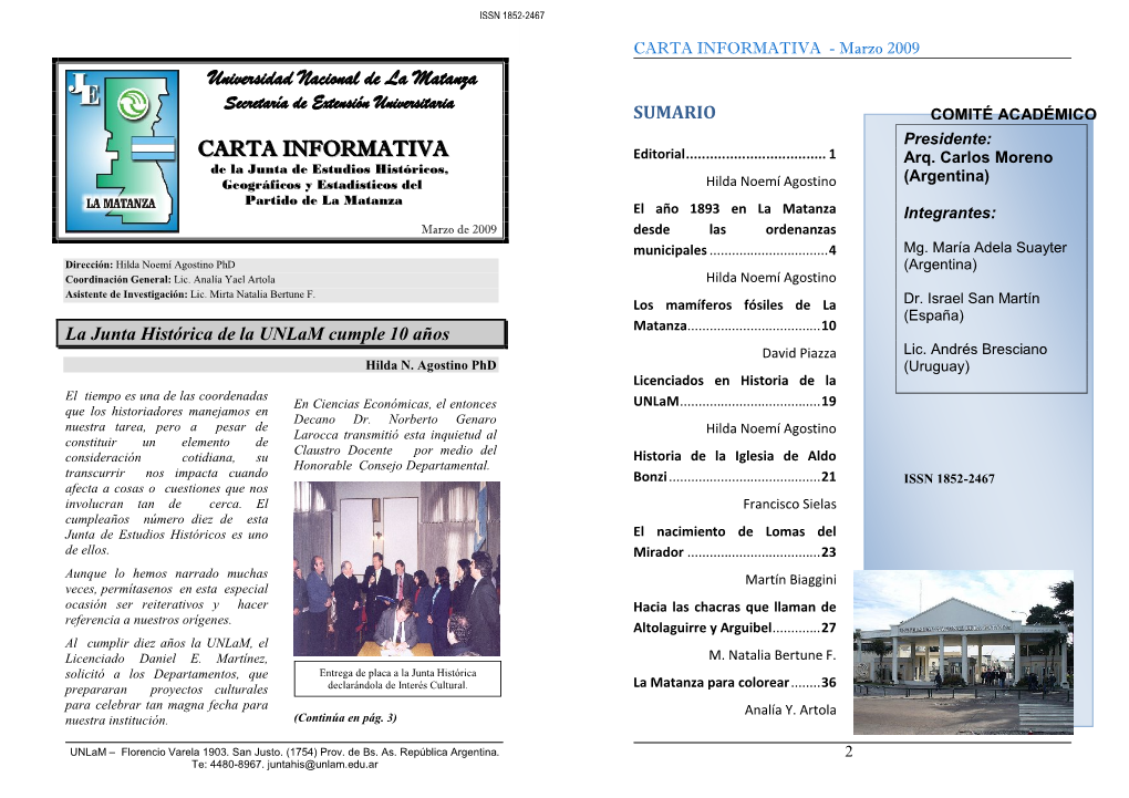 Carta Informativa