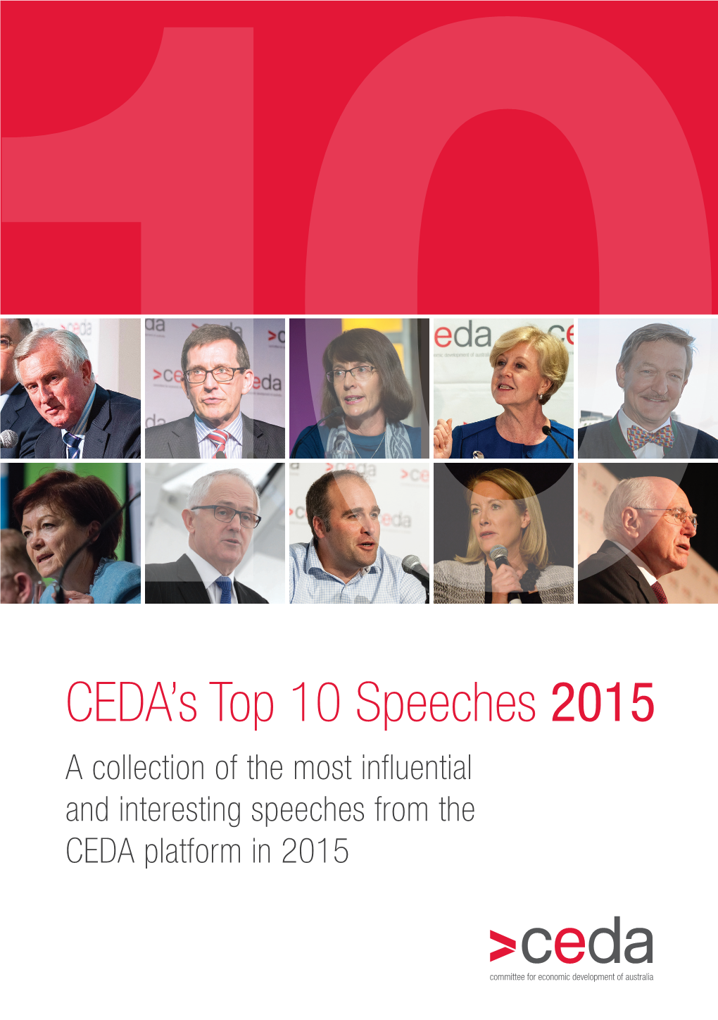10CEDA's Top 10 Speeches 2015