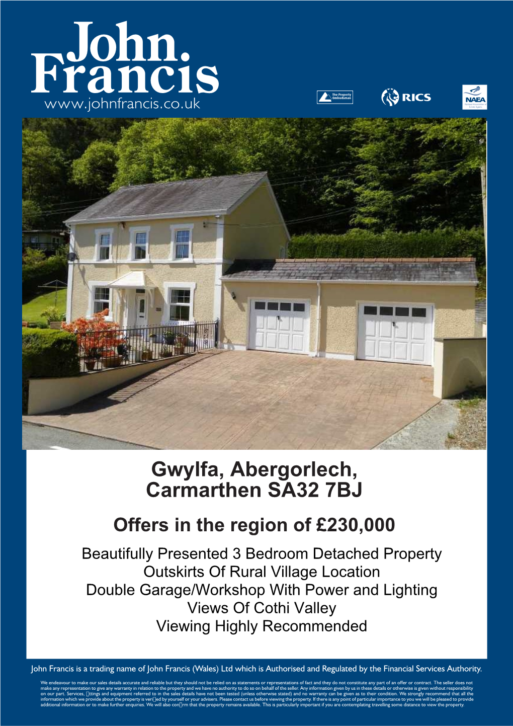 Gwylfa, Abergorlech, Carmarthen SA32